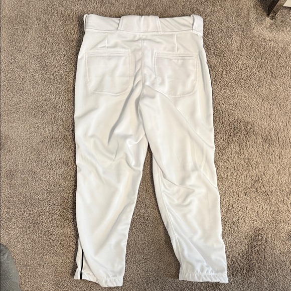 New Balance White Sports Pants with Black Trim - Picture 4 of 7